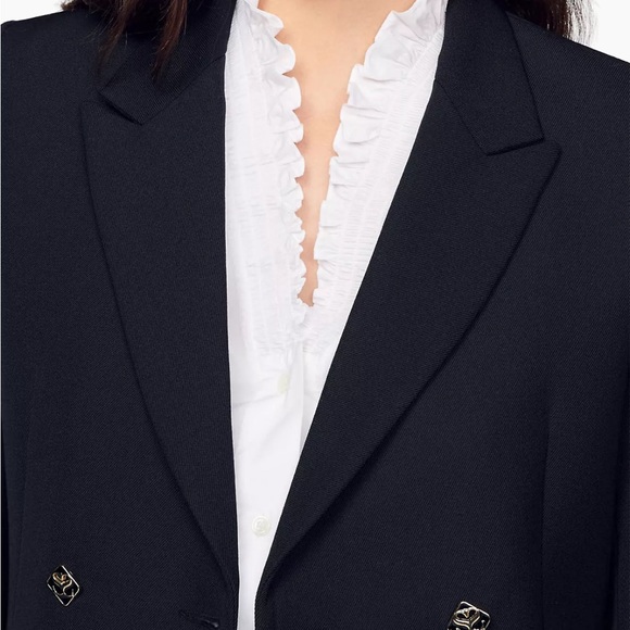 Sandro Malory Double Breasted Jacket, size 34 - Picture 8 of 12